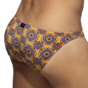 Slip de Bain Bikini Mini Mosaic Moutarde Addicted