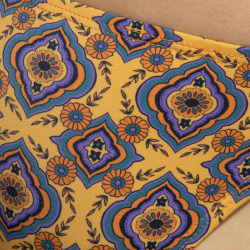 Slip de Bain Bikini Mini Mosaic Moutarde Addicted