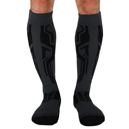 Chaussettes Hautes Cyber Anthracite Breedwell
