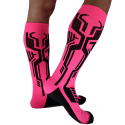 Breedwell Cyber Knee Socks - Neon Pink