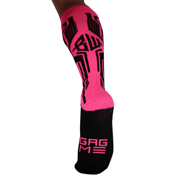 Breedwell Cyber Knee Socks - Neon Pink