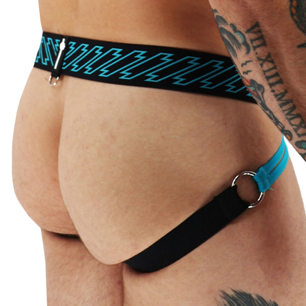 Breedwell Gagged Jock - Turquoise