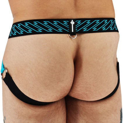 Breedwell Gagged Jock - Turquoise