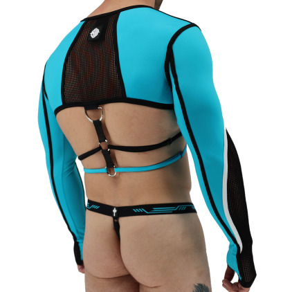 Breedwell Gagged Sheath - Turquoise - Black