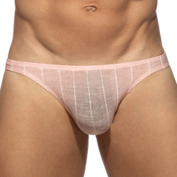 Slip Bikini Rib Knit Rose Addicted
