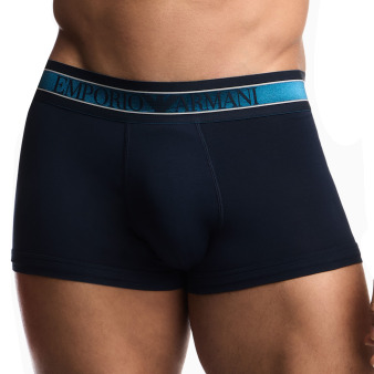 Emporio Armani Mega Elastic Boxer Briefs - Navy