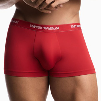 Boxer Essential Microfiber Cerise Emporio Armani