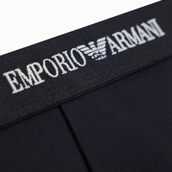 Boxer Essential Microfiber Noir Emporio Armani