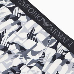 Boxer All Over Microfiber Noir Emporio Armani
