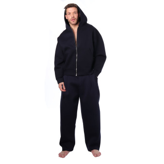 Ensemble Veste - Pantalon Jogging Bleu Marine Frilivin