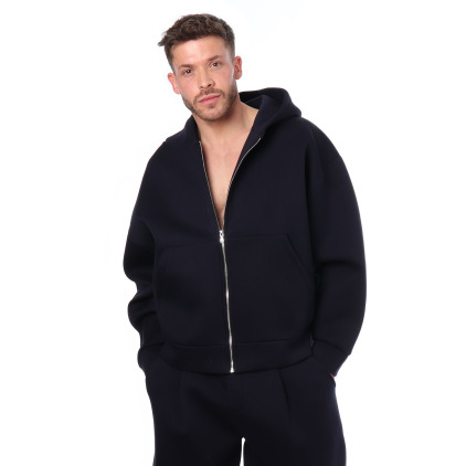 Frilivin Sweat Pants and Vest Set - Navy