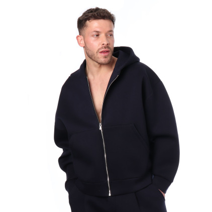 Ensemble Veste - Pantalon Jogging Bleu Marine Frilivin