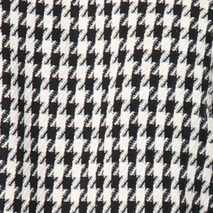 Frilivin Houndstooth Shirt - Black