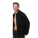 Frilivin Foliage Jacquard Jacket - Black