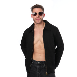 Veste Jacquard Feuillage Frilivin