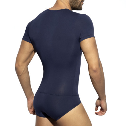 ES Collection Cotton Bodysuit - Navy
