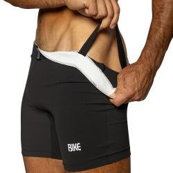 Short Jock Compression Noir Bike