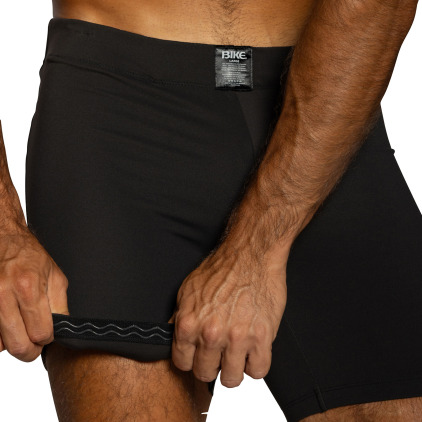 Bike Compression Jock Shorts - Black