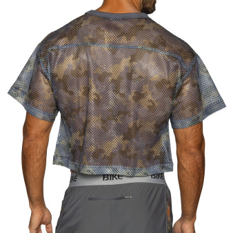 Bike Practice Crop Top - Camo