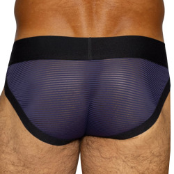 Slip Tanga Power Lift Mesh Bleu Marine Bike
