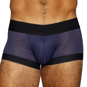 Bike Power Lift Mesh Trunks - Navy