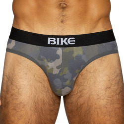 Bike Cotton Briefs - Camo