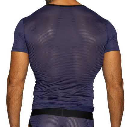 Bike Mesh T-Shirt - Navy