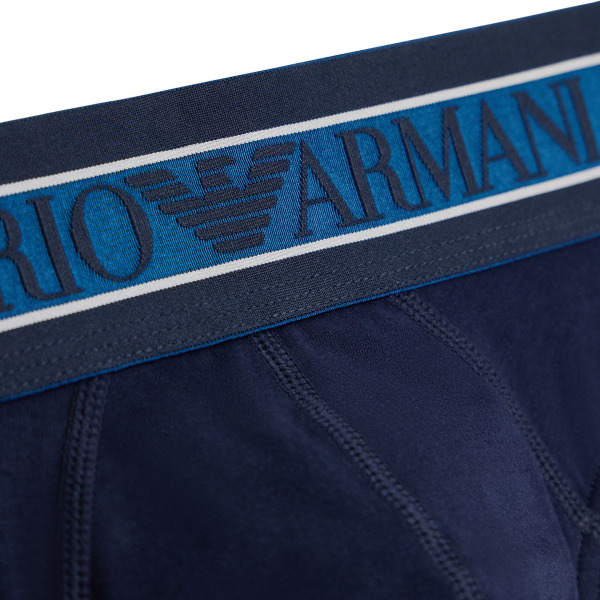 Slip Mega Elastic Bleu Marine Emporio Armani