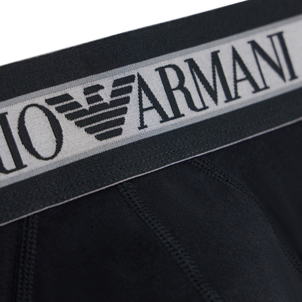 Slip Mega Elastic Noir Emporio Armani