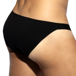 Slip Tanga Second Skin Noir ES Collection