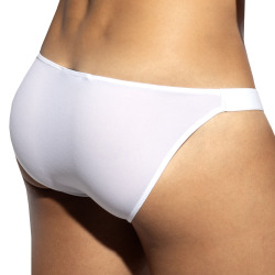 ES Collection Second Skin Tanga Briefs - White