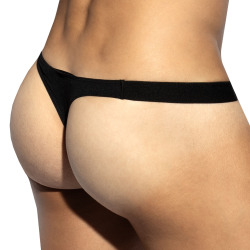 ES Collection Second Skin Thong - Black