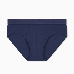 Emporio Armani Soft Modal Briefs - Navy