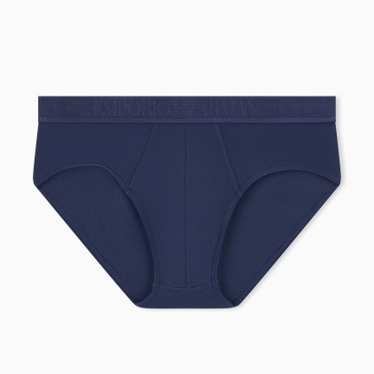 Emporio Armani Soft Modal Briefs - Navy