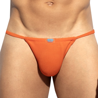 ES Collection Terrycloth Swim G-String - Orange