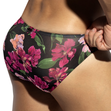 Slip Bikini Magenta Noir ES Collection