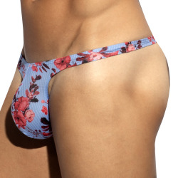 String Mini Striped Floral Bleu Ciel ES Collection