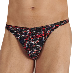 String Temptation Malcom Noir - Rouge HOM