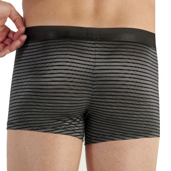 Boxer Monsieur Noir - Argent HOM