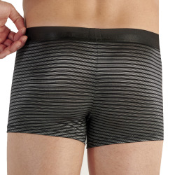 HOM Monsieur Boxer Briefs - Black - Silver