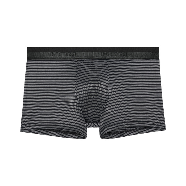 HOM Monsieur Boxer Briefs - Black - Silver