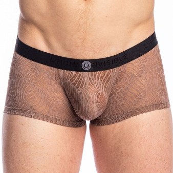 L'Homme invisible Nissi Hipster Push-Up Trunks - Taupe