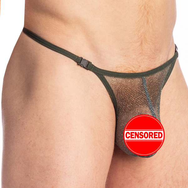 String Striptease Bergen Vert L'Homme Invisible