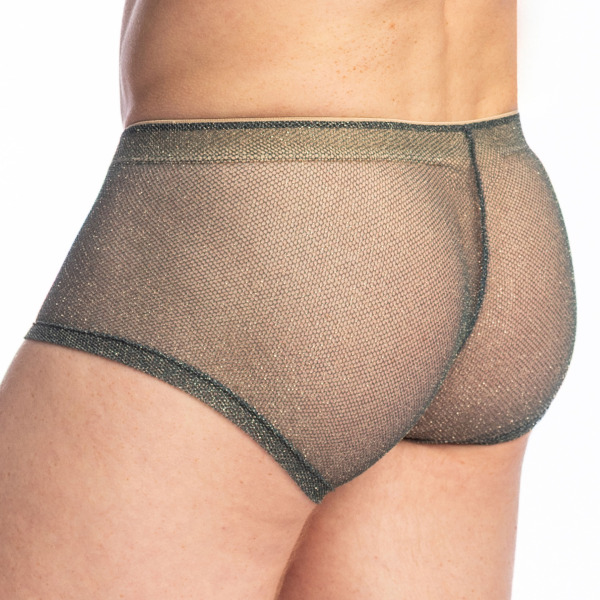 L'Homme invisible Bergen Push-Up Trunks - Green