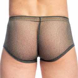 L'Homme invisible Bergen Push-Up Trunks - Green