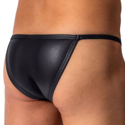 Slip Tanga Cheeky M510 Noir Manstore