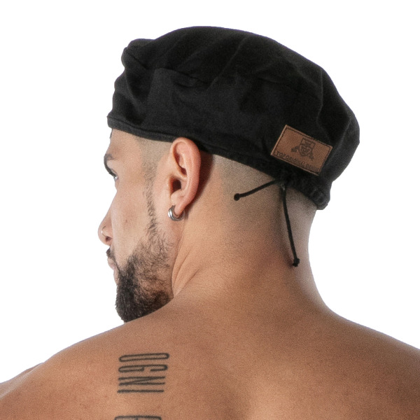 Béret Denim Brut Noir TOF Paris