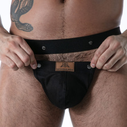 String Pression Denim Brut Noir TOF Paris