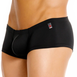 Boxer Court Invisible Noir JOR