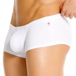 Boxer Court Invisible Blanc JOR